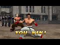 Tekken Tag Tournament Heihachi Kazuya Intro Win Pose