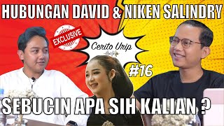 Download lagu EKSLUSIF! DAVID & NIKEN SALINDRY SEJAUH INI HUBUNGAN KALIAN ? SAMPAI NANGIS LOH! #ceritourip EPS 016 mp3