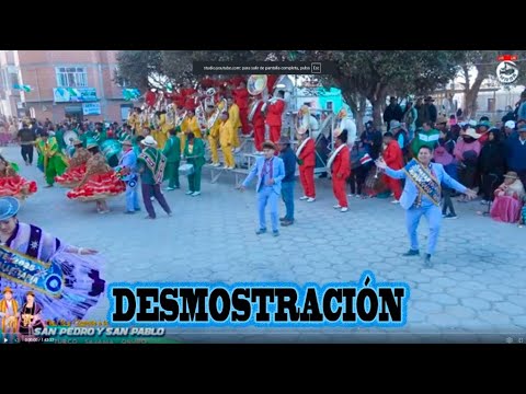 DESMOTRACION TURCO ORURO 2025 - CON FE Y DEVOCION A LOS SANTOS APOSTOLES SAN PEDRO Y SAN PABLO