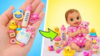 🌸LIVE: DIY EVERYTHING for Dolls! 💖 Baby Hacks, Furniture & More
