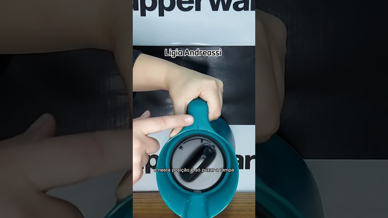 Nova cor da Garrafa Térmica de 1 Litro da Tupperware