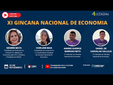 Live - Gincana Nacional de Economia