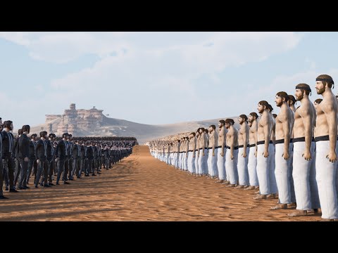 1 Million CHUCK NORRIS vs 1 Million JOHN WICK - Ultimate Epic Battle Simulator 2 UEBS2