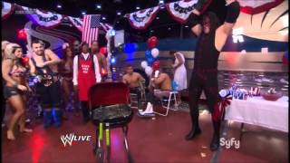 WWE | Kane Sets Grill on Fire!