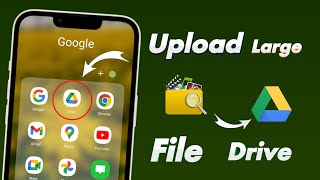 How to Fast Upload large File In Google Drive [ Waiting Problem Solved ]