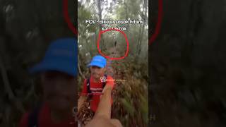 Download lagu CHASED BY THE FIGURE OF AMBARAWO WHILE CLIMBING THE MOUNTAIN😱 #trending #shorts #creepy #climber ... mp3