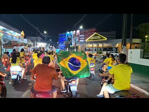 Carreata Pró Flávio Bolsonaro e Maria do Carmo em Parintins - Amazonas