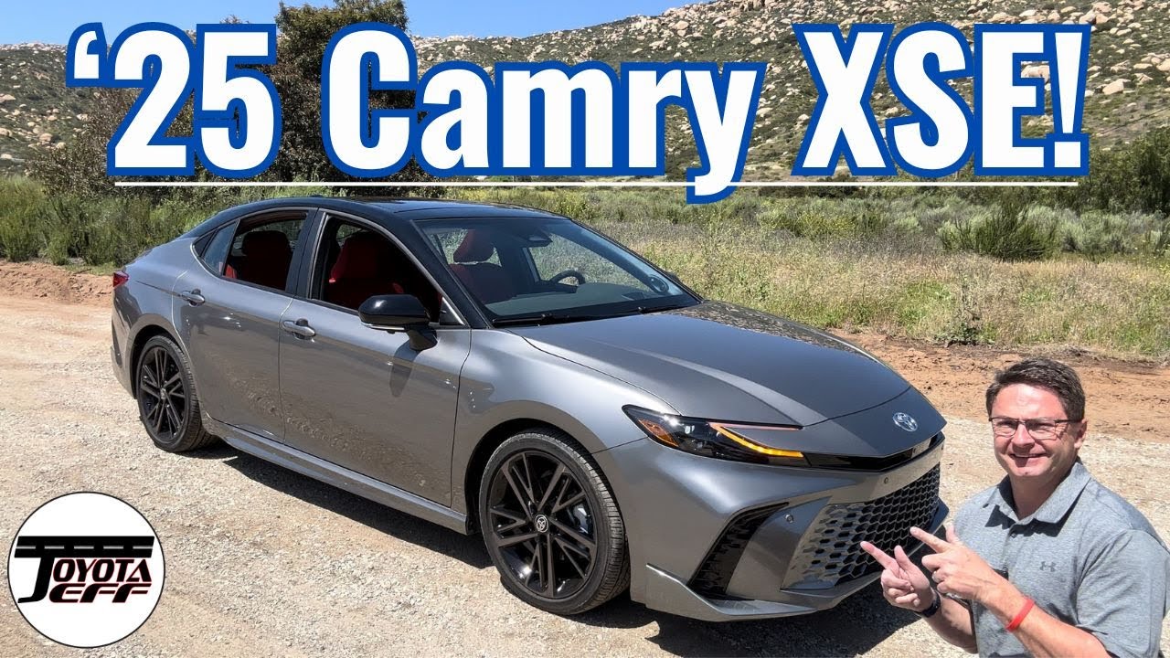 2025 Camry XSE Inside & Out! A LOT Has Changed!