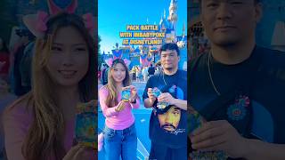 WINNER GETS A MAGIC KEY PASS! ✨🗝️⚔️ #disneyland #pokemon #disney #pokemoncards #shorts