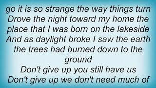 Willie Nelson - Don&#39;t Give Up Lyrics
