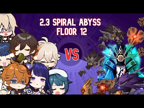 Last 2.3 Spiral Abyss Floor 12 Clear | Genshin Impact