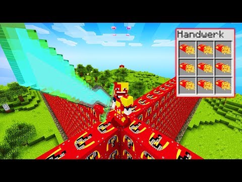 SICHERSTE OP POMMES-RÜSTUNG IN MINECRAFT 🍟 LUCKY BLOCKS WALL