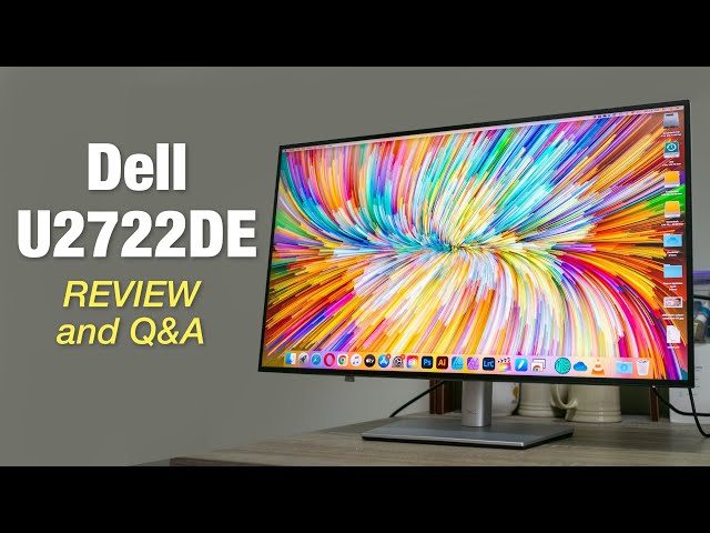 Màn Hình Dell Ultrasharp U2722DE (27inch/2K/IPS/1,07 tỷ màu/60Hz/USB-C/RJ45)