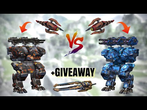 [WR] 5 Striker Giveaway | Lockdowner Avenger VS Lockdowner Nucleon | War Robots #WRwinStriker