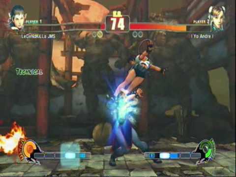 SFIV: Chun-Li vs Sakura (XBL)