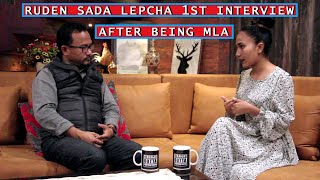 Ruden sada lepcha 1st interview after being MLA