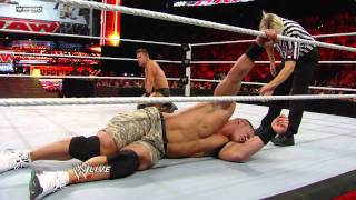 Raw - John Cena vs The Miz