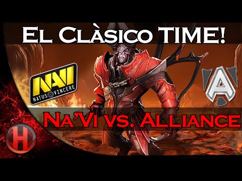 El Clásico Time! Na`Vi vs. Alliance Game 1