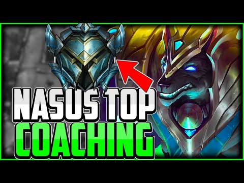 Replay Coaching a Silver Nasus | KingStix Challenger Coaching League of Legends Season 11