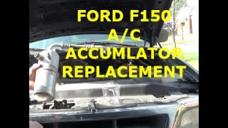 A/C accumulator replacement
