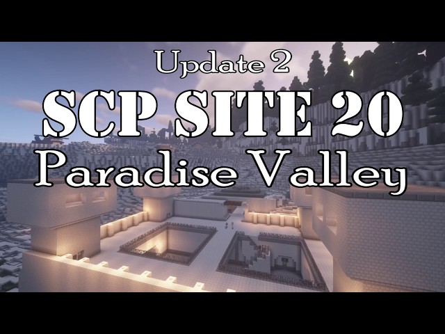 SCP: Global Occult Coalition Base Minecraft Map