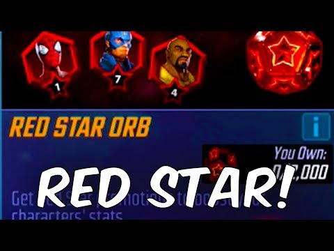 Red Star Orb Opening! 7 Star?!?! - Marvel Strike Force