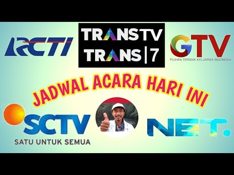 Jadwal Acara Televisi Hari ini Selain TVRI Sabtu 30 Mei 2020