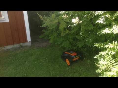 Extremt smal passage worx landroid