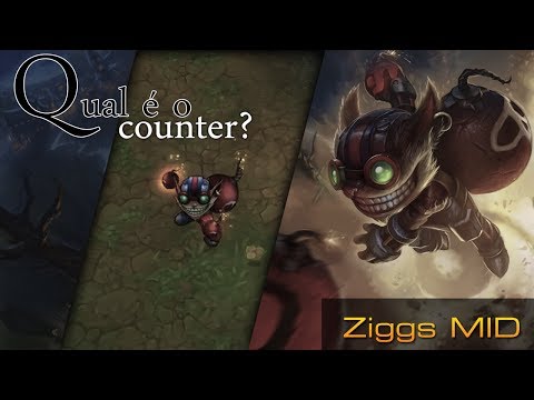Qual é o counter Ziggs - MID
