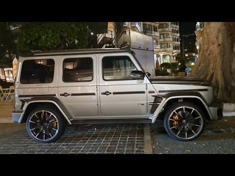 Brutal Brabus 800 Widestar G63 AMG lools great in grey! [4k60p]