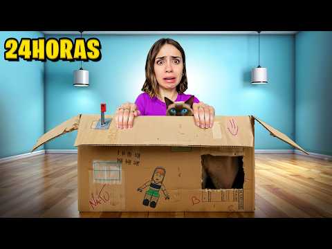 24HS en una CAJA DE CARTÓN