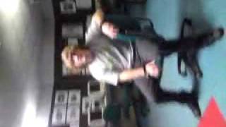 Lady gaga Poker face - Dave Vs Desk Chair