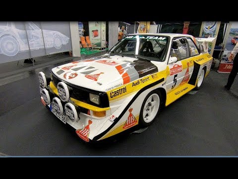 AUDI S1 SPORT QUATTRO THE LEGEND RALLYE RACING CAR WALKAROUND