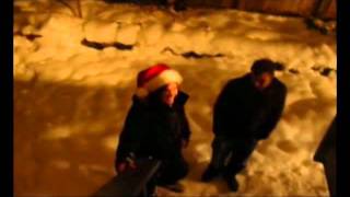Pissing in the snow.wmv