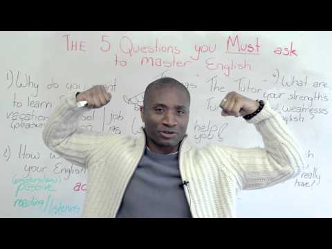 Master English with these 5 questions!