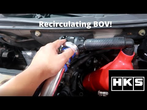 How to recirculate HKS blow off valve!