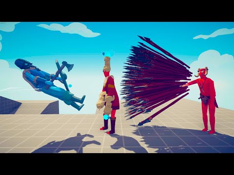 CANDLE + SHIELD BEARER & GOD SPEAR THROWER vs EVERY UNIT| TABS Totally Accurate Battle Simulator