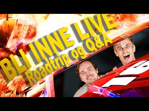 Q&A og Roadtrip - BLI INNE Livestream #2