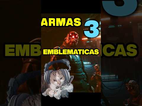 3 MEJORES armas EMBLEMATICAS para comenzar Cyberpunk😼💥 #cyberpunk2077 #cyberpunk #gaming #juegos