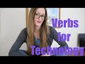 VERBS FOR TECHNOLOGY Spanish Vocabulary For Describing Actions On Your Computer