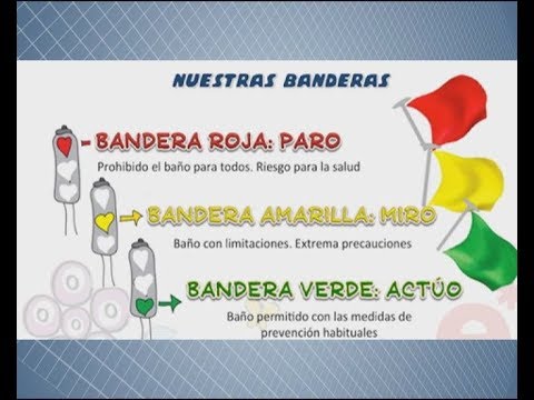 BANDERAS EN LAS PLAYAS: COLORES Y SIGNIFICADOS