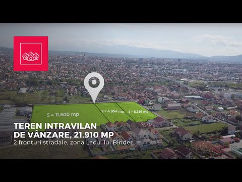 Teren intravilan - S+P+3E+M - 5300 mp — Video