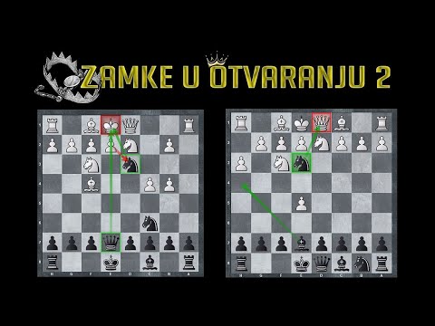 ZAMKE U OTVARANJU 2 (Ugušeni mat i ugušeni mat dami)