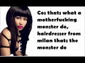 Nicki Minaj - Monster Verse Lyrics 