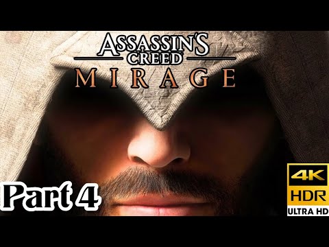 Assassin's Creed Mirage PS5 Complete Walkthrough Gameplay - Part 4