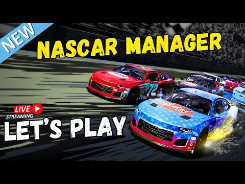 New Nascar Manager Mobile Game By Hutch - YouTube