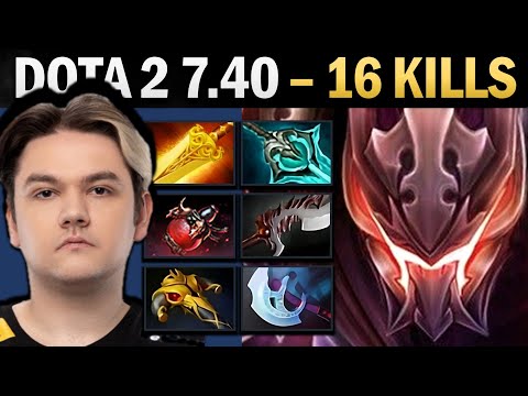 Spectre Pro Carry with Disperser and 16 Kills - Gameplay Dota 2