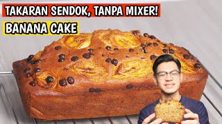 Download lagu BANANA CAKE RECIPE 2 eggs, banana cake without sp, soft and delicious Jerry masterchef mp3