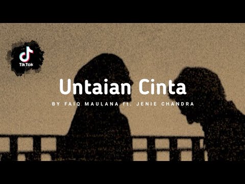 Untaian Cinta - Qhutbus Sakha | Lirik lagu (Faiq Maulana ft. Jenie Chandra Cover) // Video Lirik