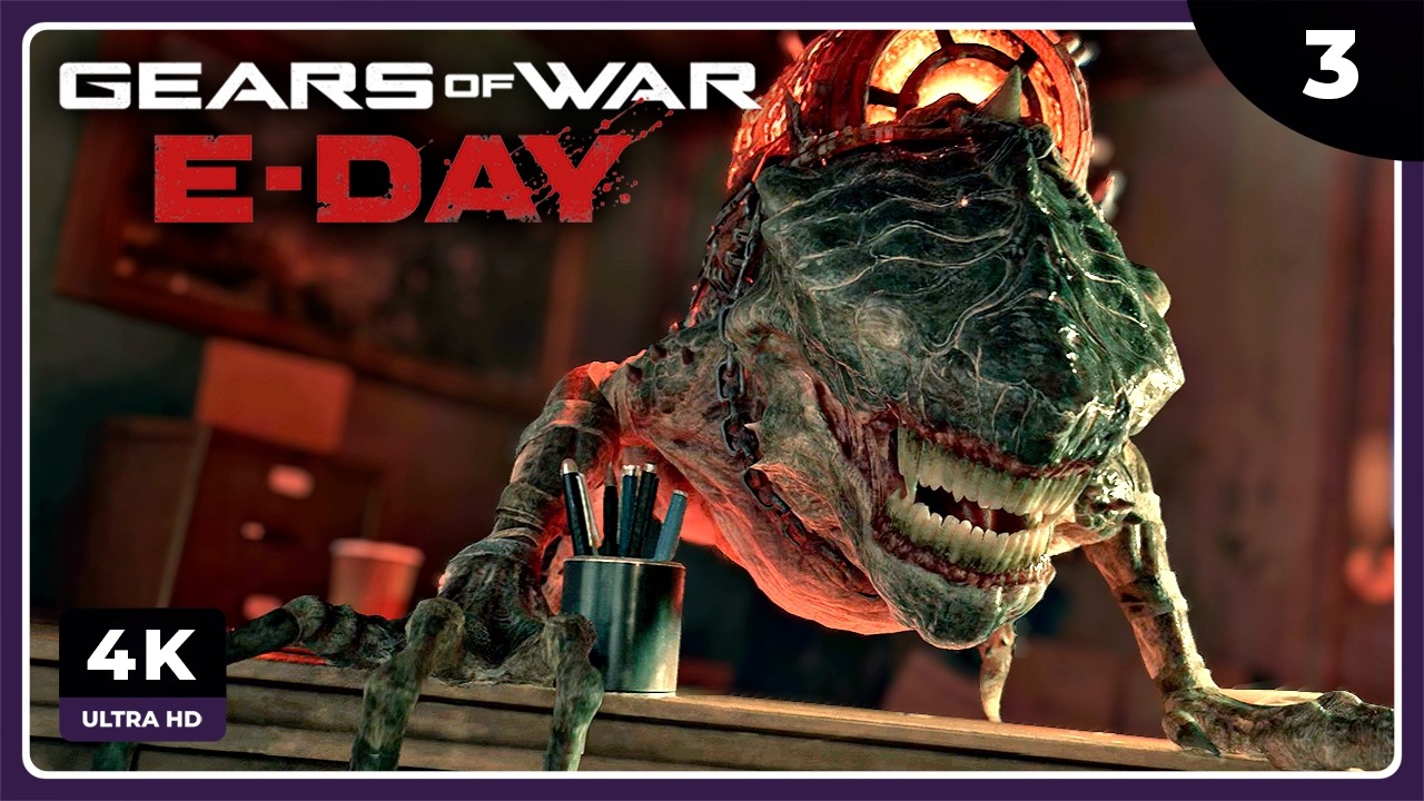 GoW #3 | EL BANCO | GEARS OF WAR: E-DAY Gameplay Español